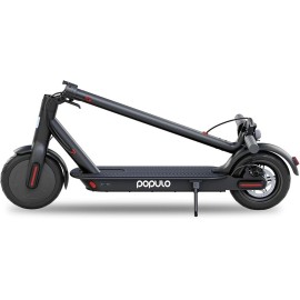 Populo Folding Electric Scooter with Double Braking System 8.5 Inch Pneumatic Tires BS500276