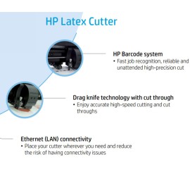 HP Latex 115 54 Inch Print Cut Bundle with Graphtec 54 Inch FC9000