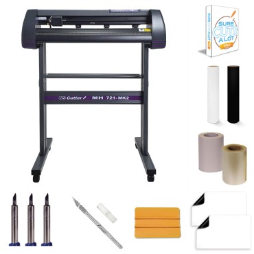 MH 721 Vinyl Cutter Value Kit w Sure Cuts A Lot Pro - Design and cut Software