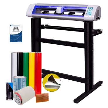 PrismCut P28 Vinyl Cutter Starter Kit w Stand, Cutting Software and Supplies