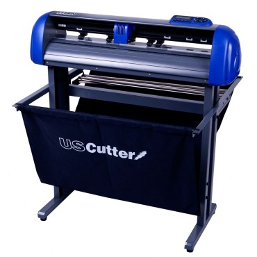 USCutter Refurbished 28 Inch TITAN 3 Vinyl Cutter with Stand and Catch Basket