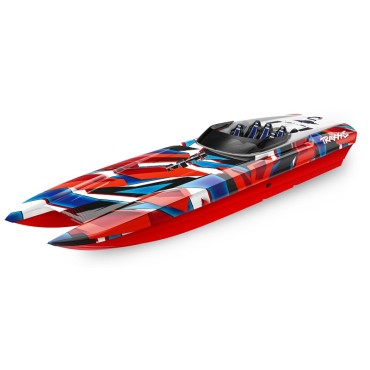 Traxxas DCB M41 Widebody Brushless 40 inch Race Boat - Red