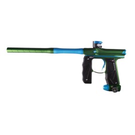 Empire Mini GS Paintball Marker .68 Caliber Gun - Green with Aqua Accents