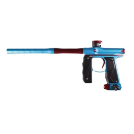 Empire Mini GS Paintball Marker .68 Caliber Gun - Light Blue with Red Accents