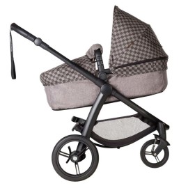 Mountain Buggy V2 Cosmopolitan Luxury Carrycot, Cosytoe and Satchel, Geo