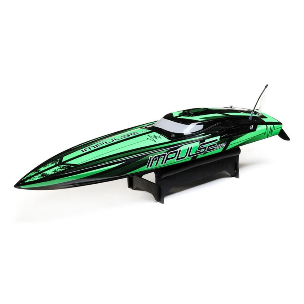 Pro Boat Impulse 32inch Deep-V RTR Brushless Boat Black Green