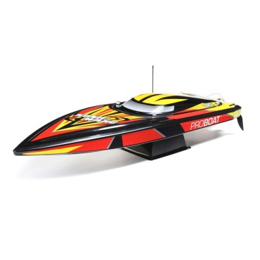 Pro Boat Sonicwake V2 36 inch Self-Righting Brushless Deep-V RTR Black