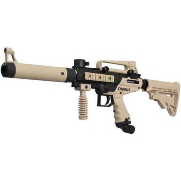 Tippmann Cronus Tactical Paintball Gun Marker Semi Automatic - Tan Black