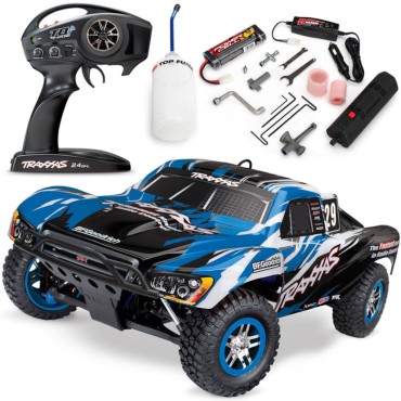 Traxxas Slayer Pro 4x4 Nitro RTR Short Course RC Truck w/TSM