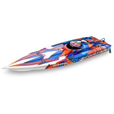 Traxxas Spartan Brushless 36 Inch Race Boat - Orange