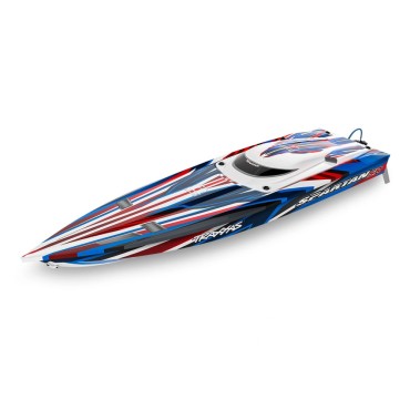 Traxxas Spartan Self-Righting 36 Brushless Boat Red