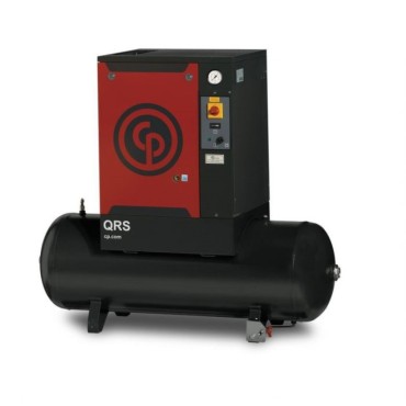 Chicago Pneumatic Quiet Rotary Screw Air Compressor with Dryer 7.5 HP 230 Volts, 1 Phase