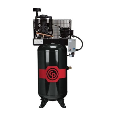 Chicago Pneumatic Reciprocating Air Compressor 5 HP 80 Gallon,1-Phase