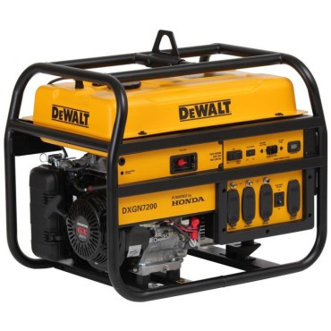 DeWalt DXGN7200 - 6100 Watt Electric Start Professional Portable Generator w Honda GX Engine