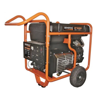 Generac GP15000E 992cc 15,000-Watt 120/240-Volt Electric Start Portable Generator - 5734