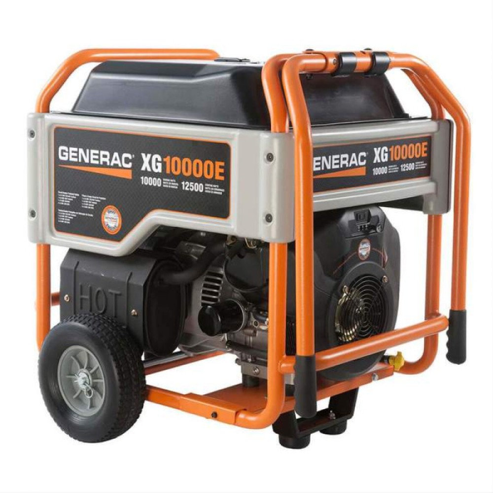 Generac XG10000E 530cc 10,000-Watt 120/240-Volt Electric Start Portable Generator 