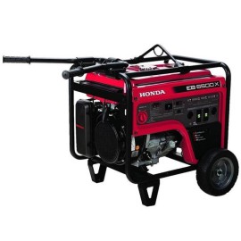 Honda EB6500X 389cc 6,500-Watt 120 240-Volt Recoil Start Industrial Gasoline Generator