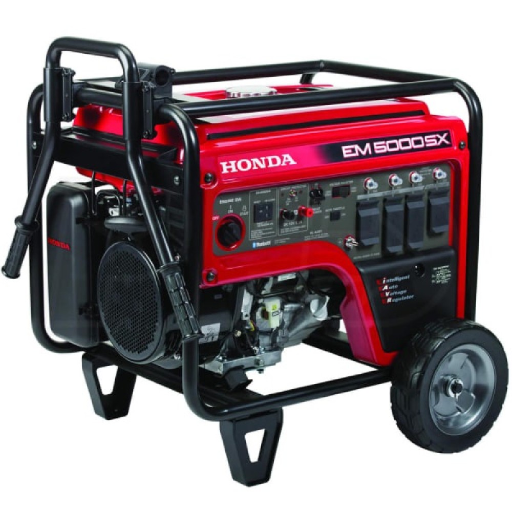 Honda EM5000 - 4500 Watt Electric Start Portable Generator (CARB)