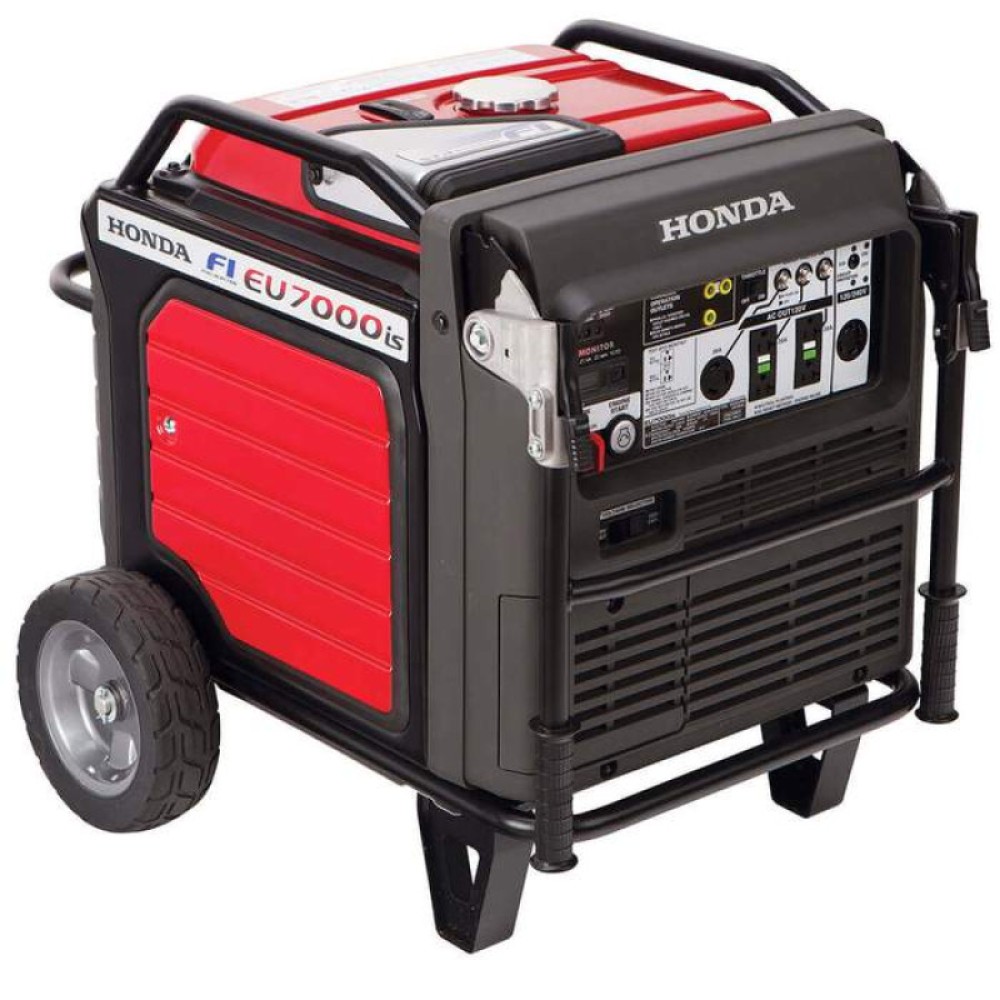 Honda EU7000is-5500 Watt Electric Start Portable Inverter Generator