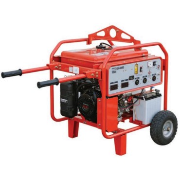 Multiquip GA6HRS-5000 Watt Electric Start Professional Portable Generator w Honda GX Engine