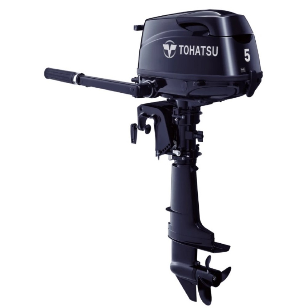 2019 Tohatsu 5 HP MFS5CL Outboard Motor 20" Shaft Length Long