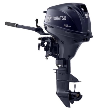 2019 Tohatsu 9.9 HP MFS9.9EEFTUL Outboard Motor 25" Electric