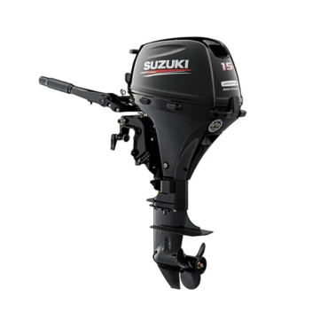 Suzuki 15 HP DF15AEL2 Outboard Motor 20 Shaft Length