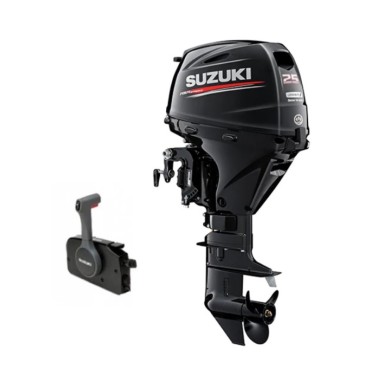 Suzuki 25 HP DF25ATS2 Outboard Motor 15 Shaft Length