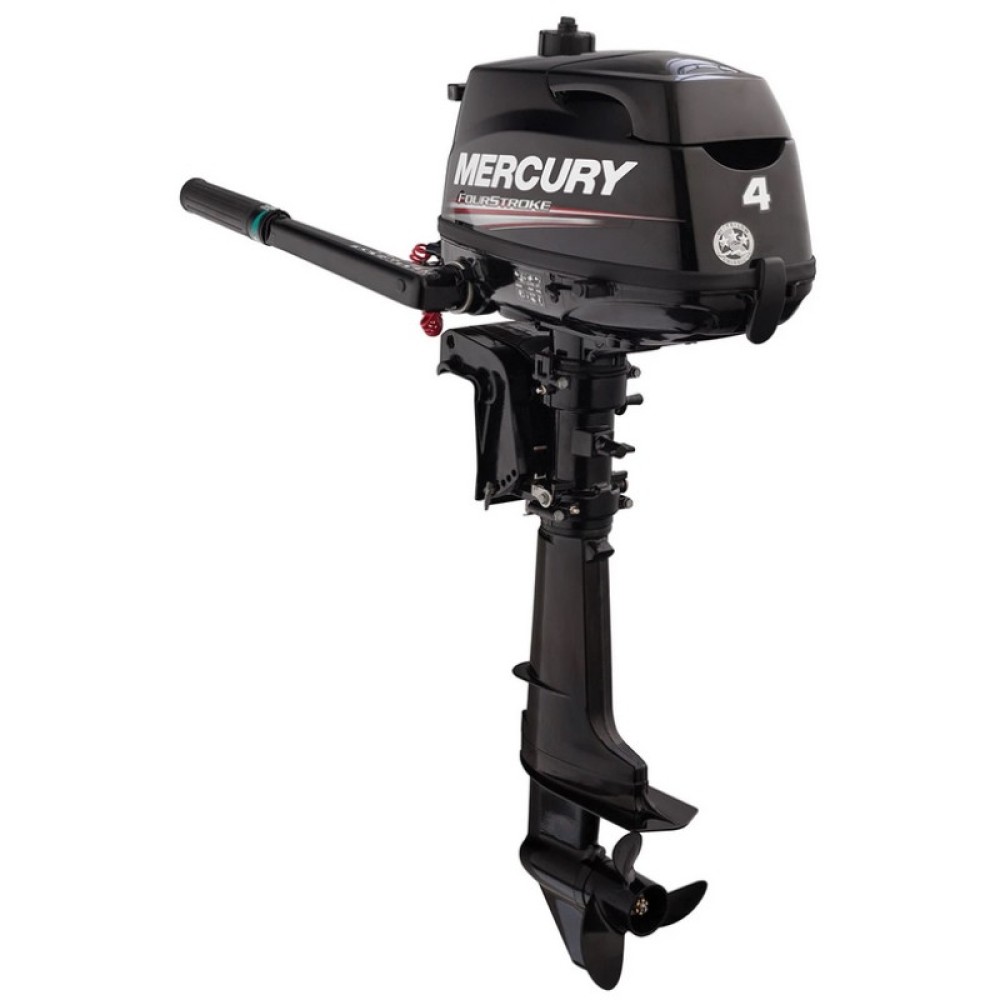 2020 Mercury 4 HP 4MH Outboard Motor 15" Shaft Length Short