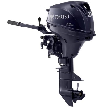 2020 Tohatsu 20 HP MFS20EEFL Outboard Motor 20" Shaft Length